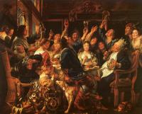 Jordaens, Jacob - Oil On Canvas